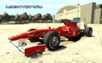 Скачать автомобиль 2010 Scuderia Ferrari F10 для GTA 4