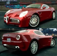 Скачать автомобиль Alfa Romeo 8C Competizione для GTA 4