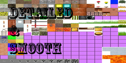 Текстур [128x][1.7+]Detailed&SmoothTexPack HD 2.7 для Minecraft