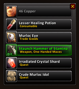 Скачать аддон XLoot для WoW 4.2