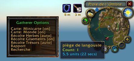 Скачать аддон Gatherer для WoW 4.2