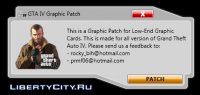 Скачать патч GTA IV Graphic Patch для GTA 4