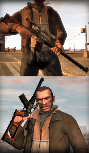 Скачать Модификацию GTA 4 ВСС Винторез