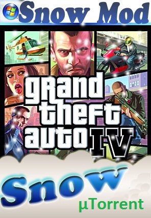 Скачать Модификацию GTA 4 GTA 4 Snow Mod v2.0