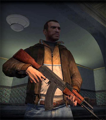 Скачать Модификацию GTA 4 AK-47 из ArmA2