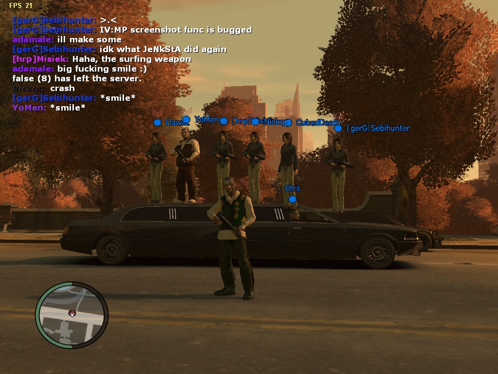 Скачать Модификацию GTA 4 IVMP-0.1-Beta-1-R2-2