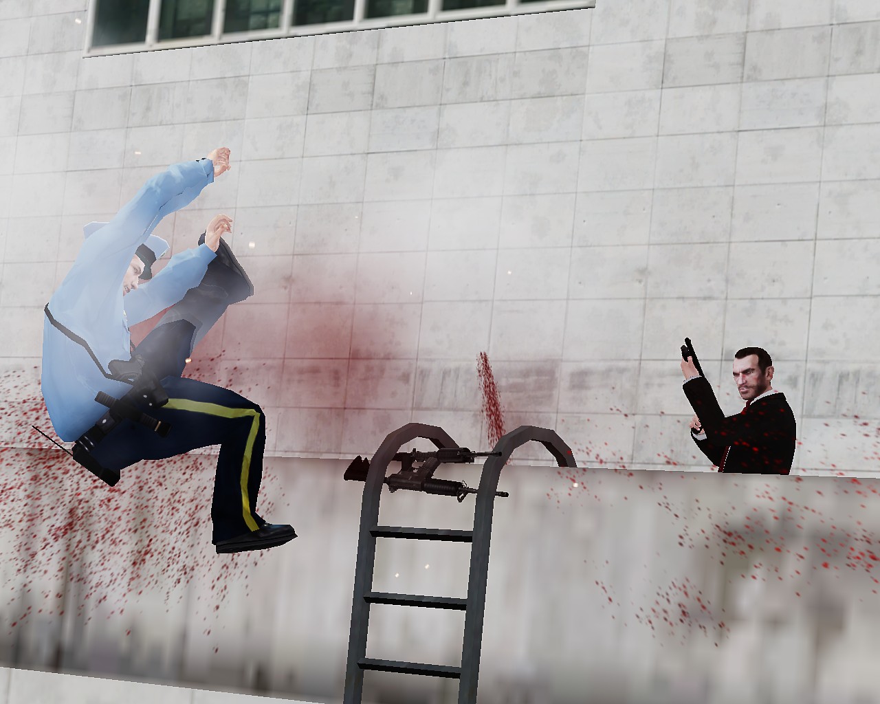 Скачать Модификацию GTA 4 Арест за ношение оружия 1.0.7