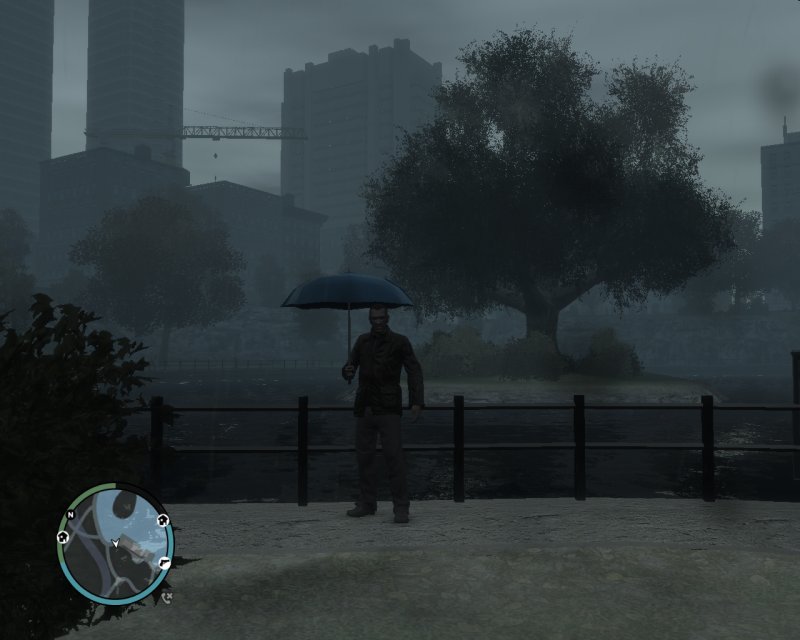 Скачать Модификацию GTA 4 Umbrella Mod