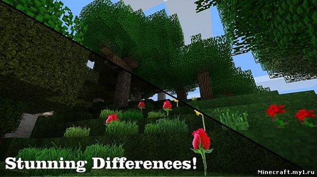 Текстур [128x][1.7]Mitchell's HD Texture Pack для Minecraft